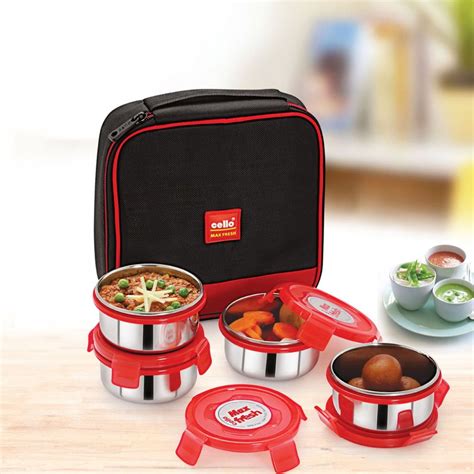 cello steel tiffin box|cello lunch box for office.